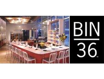 BIN 36 Wine Tasting Party for 20 people