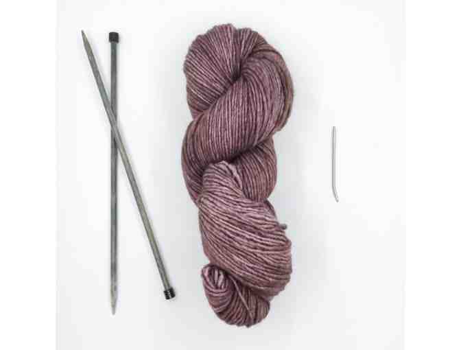 Beginners Knitting Kit, Includes Free 1 Hour Knitting Lesson