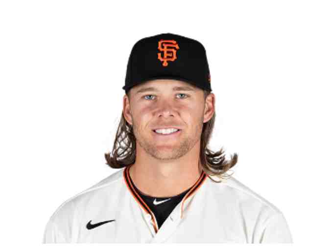 SF Giants Baseball, autographed by Shaun Anderson, #64