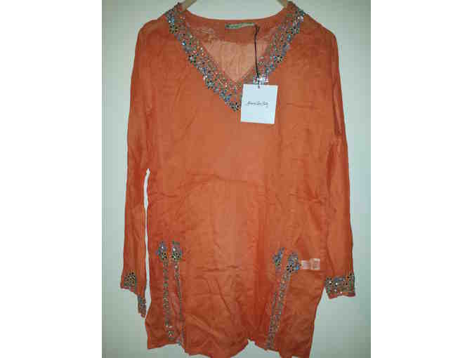 A 9 piece wardrobe in Cashmere and Silk including an Alex and Ani Signature Bangel