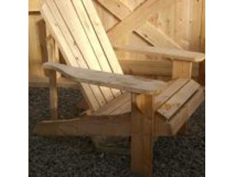 White Cedar Adirondak Chair