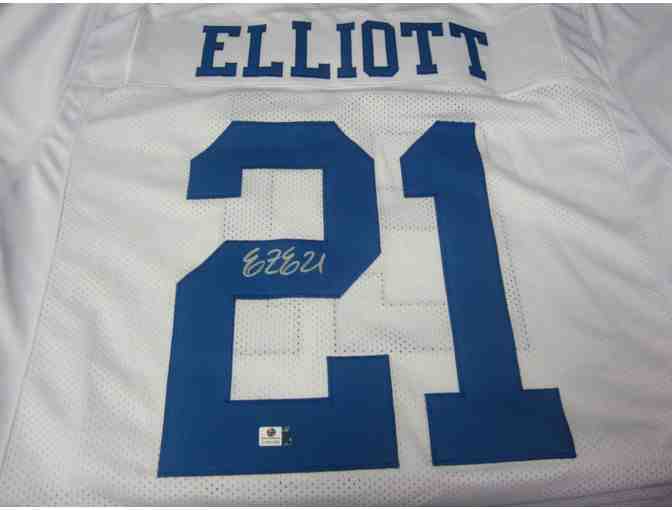 Ezekiel Elliott Dallas Cowboys Autographed Jersey - Photo 1