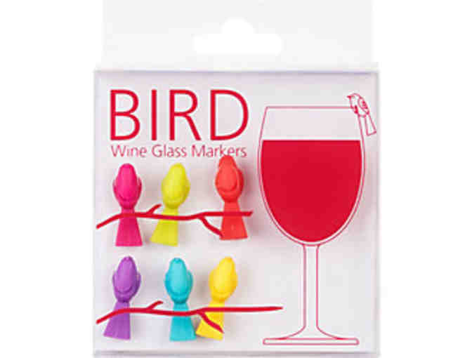 Bird Wine Glass Charms