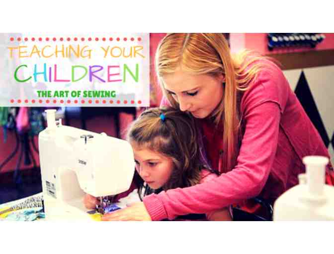 One 1-1/2 hour Sewing Class at Kidz Kraftz