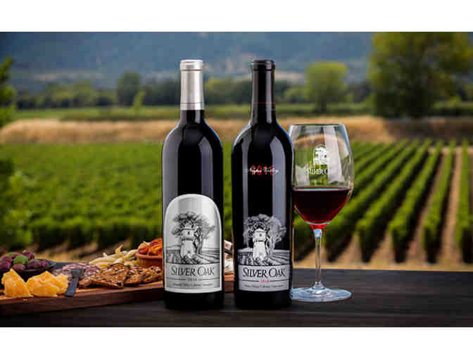 Silver Tour & Tasting for 4 at Silver Oak Cellars PLUS 2 Bottles of Wine