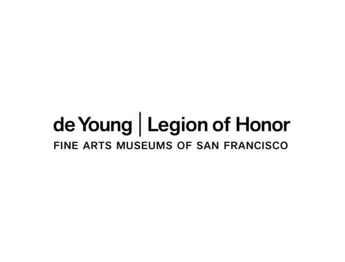 (2) VIP General Admission Passes to the Legion of Honor or de Young Museums