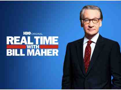 4 tickets to a live taping of HBO's Real Time with Bill Maher