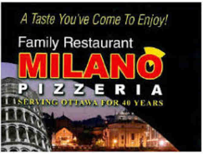 $30 Pizza Party from Milano Pizzeria!