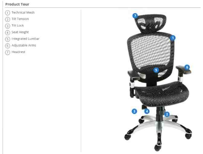 Cool Comfort Office Chair from the CPDMH Foundation Office!