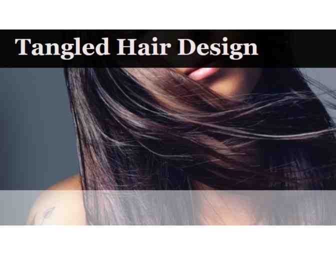 $50 @ Tangled Hair Design for a new look!