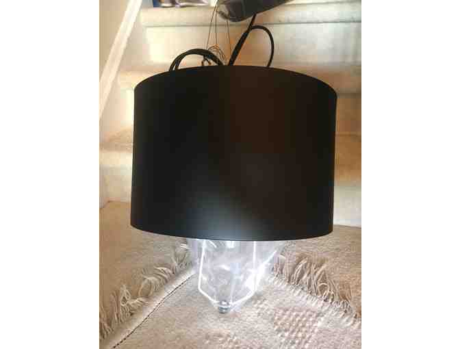 Ceiling Light #2- Large Black Pendant light
