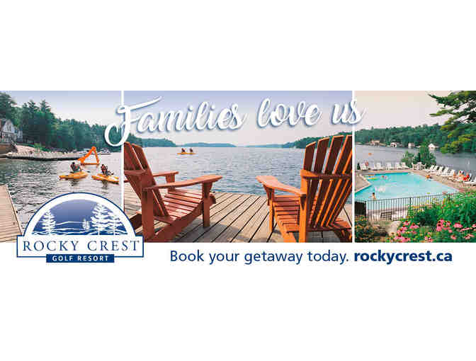 Luxury Golf & Family Getaway at Rocky Crest Golf Resort in the Muskokas!!