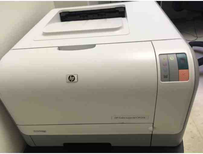 HP Colour LaserJet CP1215 Printer with Ink and Stand!