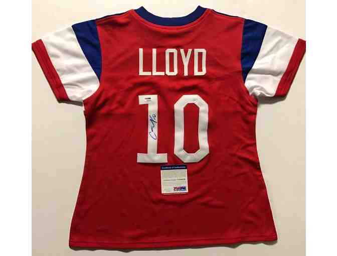 Caril Anne Lloyd autographed jersey