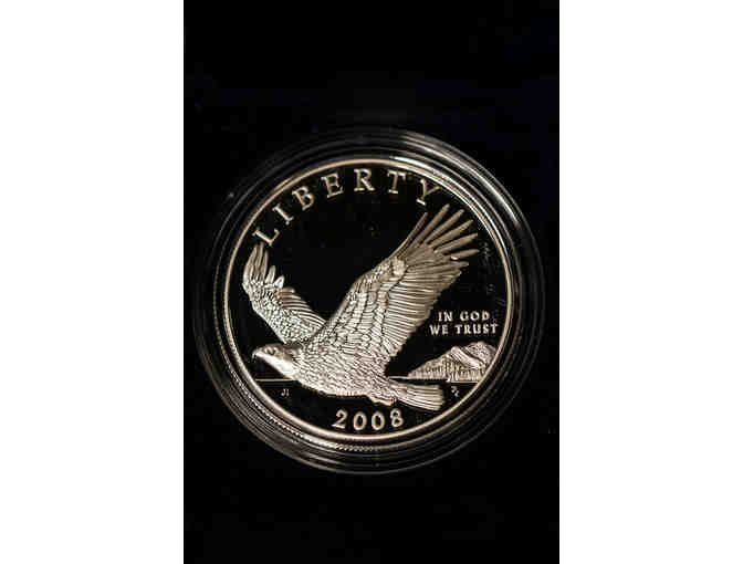 2008 Bald Eagle Proof Silver Dollar