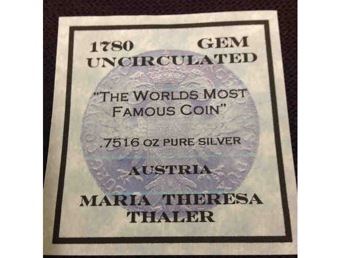 Thaler Silver Coin