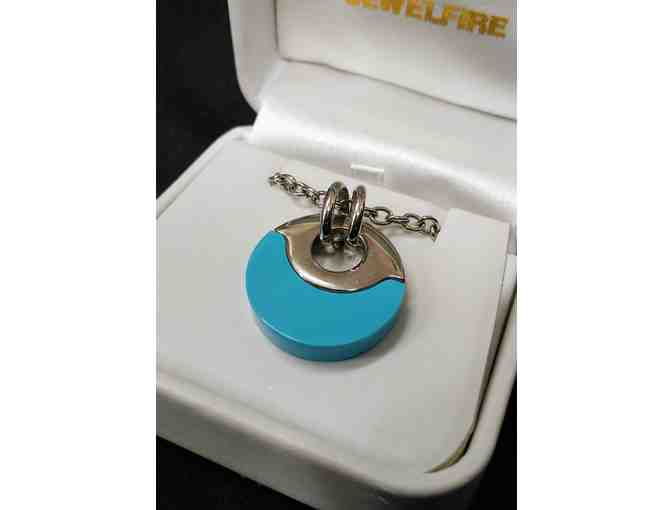 American Turquoise, Set in Sterling Silver
