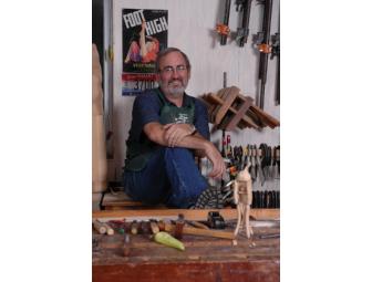 Red Chile Bench with Green Tomatoes & Celery Sticks by Craig Nutt