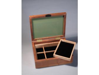 Walnut Jewelry Box by Mark del Guidice
