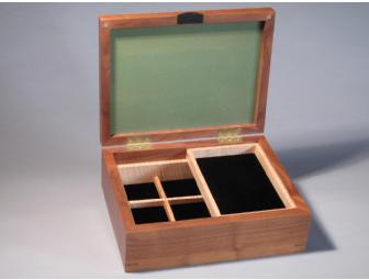 Walnut Jewelry Box by Mark del Guidice
