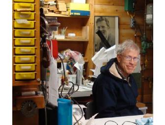 Cast Sterling Pin by J. Fred Woell