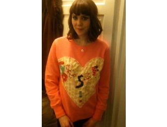 Kate Nash signed and decorated sweatshirt