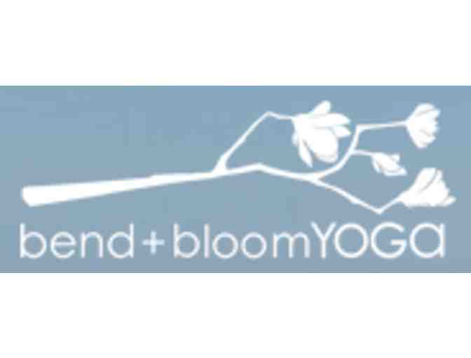 Bend + Bloom Yoga One Month Unlimited Classes (Value $160)