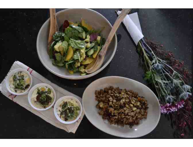 Personal Chef to Provide 4-course Gourmet Vegetarian Meal for 4 People in Your Home