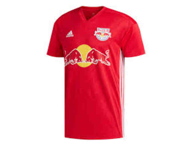 Red Bulls New York: Signed Original Soccer Jersey and Four Tickets to a Home Game