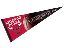 2010-11 Team Autographed Chicago Bulls Pennant