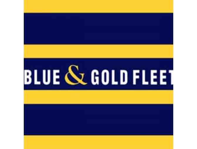 2 complimentary Boarding Passes  on the Blue & Gold Fleet