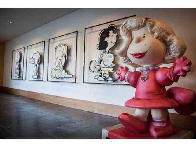 6 tickets to Charles M. Schulz Museum tickets