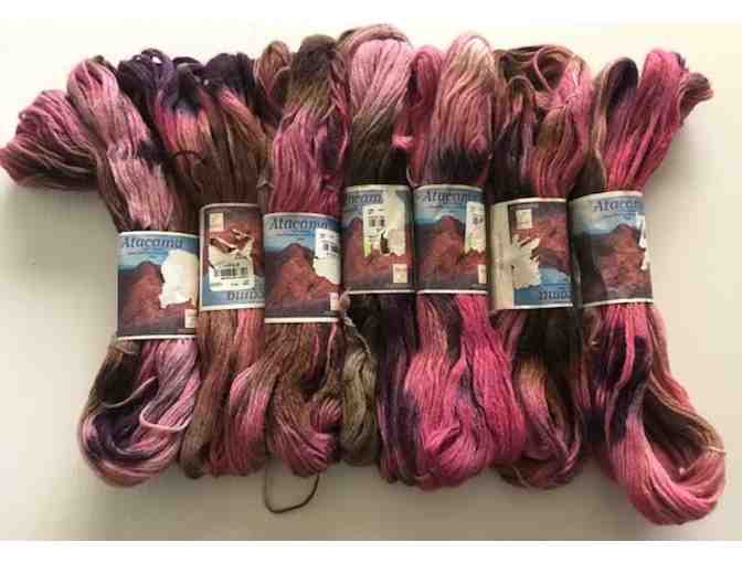 100% Alpaca Hand-Dyed Yarn - Photo 1