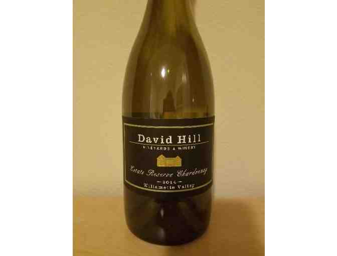 1 bottle of David Hill 2014 Estate Reserve Chardonnay - Photo 1