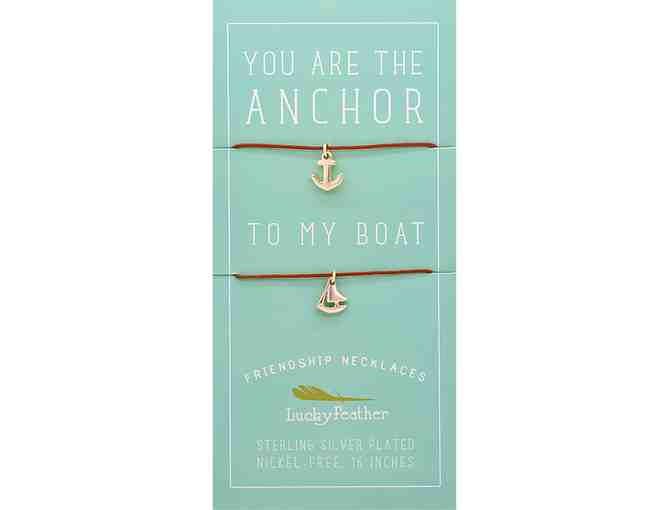 Anchor to My Boat Necklace Set - Photo 1