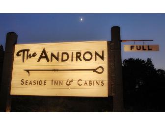 One-night Stay at The Andiron in Mendocino