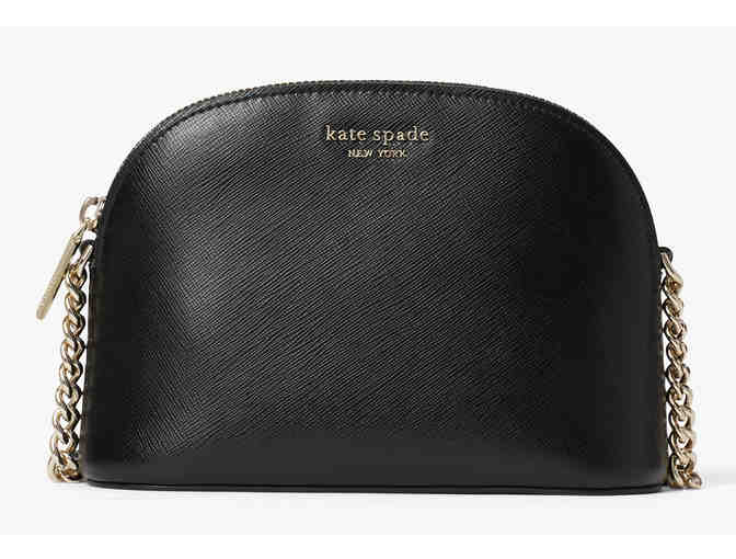 Kate Spade Black Sylvia Small Dome Crossbody Handbag - Photo 2