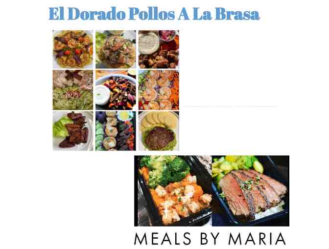 $100 El Dorado Pollos A La Brasa Gift Card and $110 Meals by Maria - Photo 1