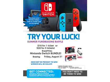 Nintendo Switch Bundle RAFFLE 1 ticket for $10