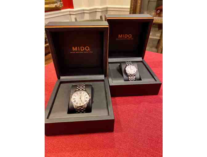 His & Her Mido Swiss watches - Photo 1