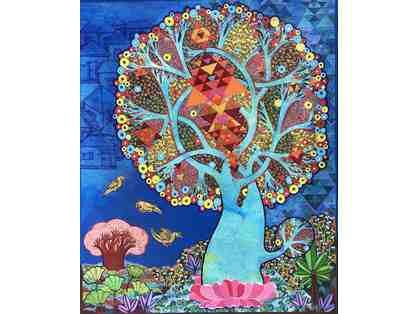 "Kalpavruksha - Tree of Life" - Painting by Chandra Morkonda