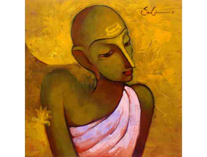'Sadhak 1 & 2' - Painting by Sunil Shelke (set of 2)