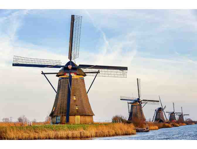 Kinderdijk Windmills - Metal Print Photo by Murali Narayanan - Photo 1