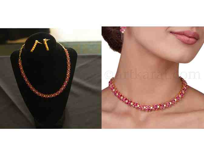 Art Karat - Aakriti necklace and earring set - Photo 1
