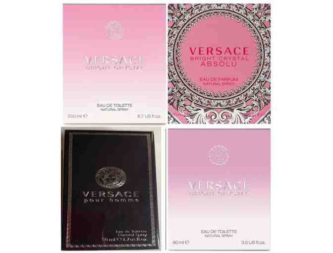 Versace Perfume Basket - 3 Pour Femme + 1 Pour Homme - Photo 1
