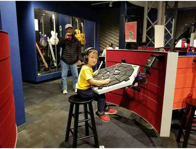 4 free admission passess to the Museum of Making Music