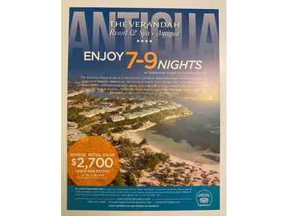 7-9 Nights of Waterview Suite Accommodation at The Verandah Resort & Spa, Antigua