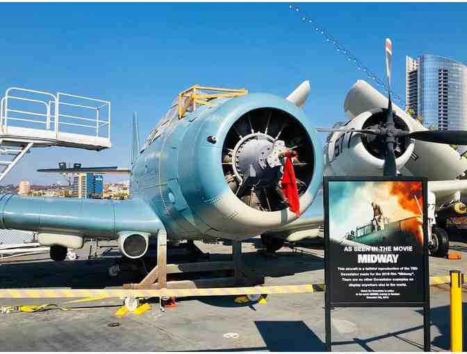 Family Pack to visit the USS Midway Museum (San Diego)