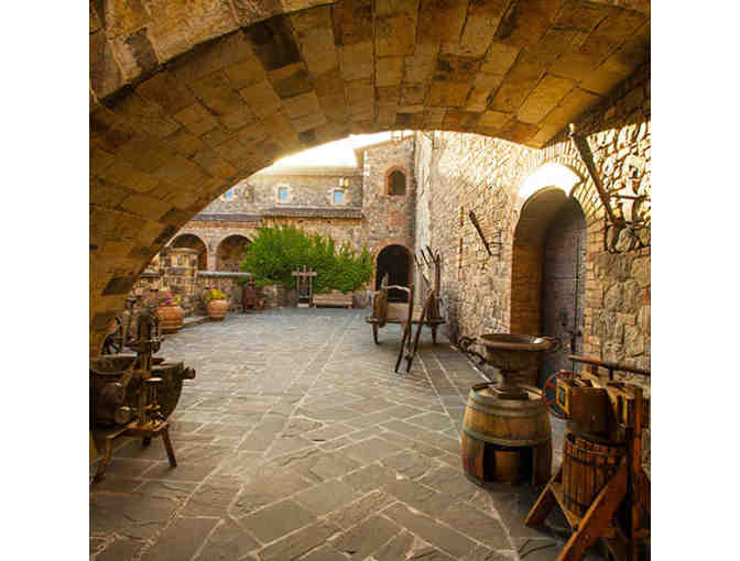 Tour and Premium wine tasting for two (2) @ Castello di Amorosa