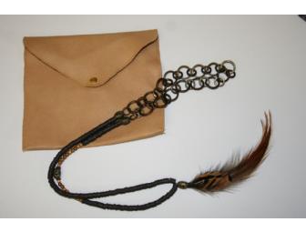 Unique Necklace with Feather